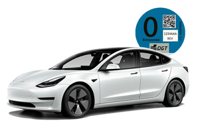 plantilla coche tesla